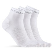 Calze Craft Core Dry Mid 3-Pack bianco White