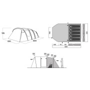 Tenda familiare Easy Camp Hamra 5