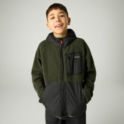 Felpa da bambino Regatta Munro Hybrid Jacket DarkKhak/Blk