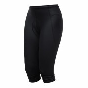 Pantaloni 3/4 da ciclismo da donna Sensor Cyklo Entry nero True black