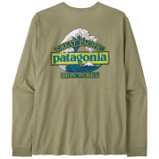 Maglietta da uomo Patagonia Long-Sleeved Great Waves Responsibili-Tee