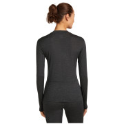 Maglietta sportiva da donna Icebreaker Women 200 MerinoFine™ Ace LS Mock Neck