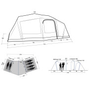 Tenda gonfiabile Outwell Hartford 6 Air