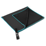 Asciugamano refrigerante Zulu Cool Towel nero/blu Black/Aqua