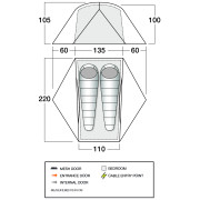 Tenda ultraleggera Force Ten Radon UL 2
