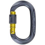 Moschettone Climbing Technology OVX SG nero/giallo anthracite/mustard