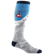 Calzettoni da uomo Darn Tough Heady Yeti Otc grigio gray