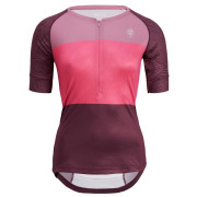 Maglia da ciclismo per donna Silvini Stabina viola scuro/rosa plum-fuchsia