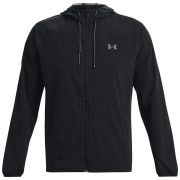 Giacca primaverile da uomo Under Armour Stretch Woven Windbreaker nero Black / / Pitch Gray