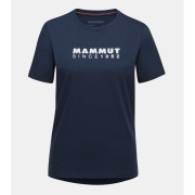 Maglietta da donna Mammut Core T-Shirt Women Logo blu scuro marine5118