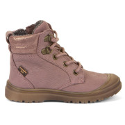 Stivali invernali per bambini Froddo Tylas Tex Laces Dark Pink