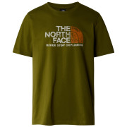 Maglietta da uomo The North Face M S/S Rust 2 Tee verde Forest Olive