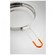 Set di stoviglie GSI Outdoors Glacier Stainless Base Camper Medium