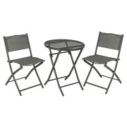 Set da campeggio Bo-Camp Bistro Set 3 grigio Grey