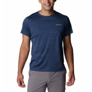 Maglietta da uomo Columbia Alpine Chill™ Zero Short Sleeve Crew blu Collegiate Navy Heather