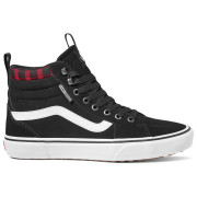 Scarpe da uomo Vans Filmore Hi Vansguard nero/rosso (Suede) Black/Red Plaid