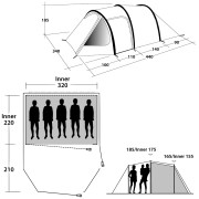 Tenda Outwell Earth 5 (2021)