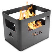Braciere da giardino Höfats Beerbox nero Corten steel