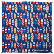 Coperta da picnic LifeVenture Picnic Blanket rosso Surfboards