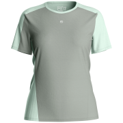 Maglietta sportiva da donna Ortovox 120 Cool Tec Fast Upward Ts W verde/grigio Green Sage