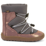 Scarpe da bambino Froddo Barefoot Tex Track Wool Grey/Pink