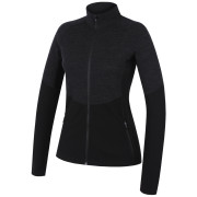 Felpa da donna MOOA Merino 3D 240 nero black