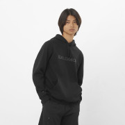 Felpa da uomo Salomon Logo Hoodie M