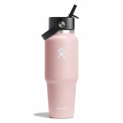 Borraccia termica Hydro Flask Wide Flex Straw Travel Bottle 32 Oz nero/rosa TRILLIUM