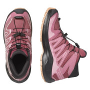 Scarpe da bambino Salomon Xa Pro Mid Wp J Nocturne-Dusky Orchid-Black