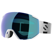 Occhiali da sci Salomon Radium bianco WHITE/Mid Blue