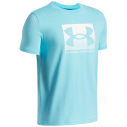 Maglietta sportiva per bambini Under Armour UA B Boxed Sports Update SS Fresco Blue