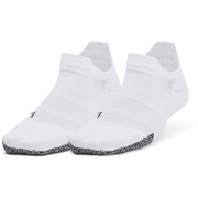 Calzini da donna Under Armour Breathe 2 No Show Tab 2pk bianco White / White / Reflective
