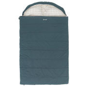 Sacco a pelo rettangolare Outwell Camper Lux Double blu scuro Blue