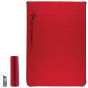 Materassino autogonfiante Sea to Summit Comfort Plus Self Inflating Mat Double Wide rosso Crimson