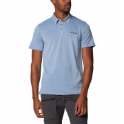 Maglietta da uomo Columbia Nelson Point Polo blu/azzurro Skyler