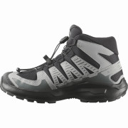 Scarpe da bambino Salomon Xa Pro Mid Wp J Black-Sedona Sage-Wrought Iron