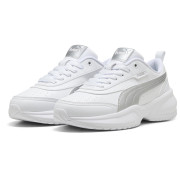 Scarpe da donna Puma Cilia 2 Mode Metallic Glam bianco/argento PUMA White-PUMA Silver-Feather Gray