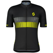 Maglia da ciclismo da uomo Scott RC Team 10 SS nero/giallo black/sulphur yellow