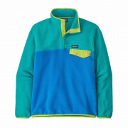 Felpa da uomo Patagonia M's LW Synch Snap-T P/O blu Vessel Blue