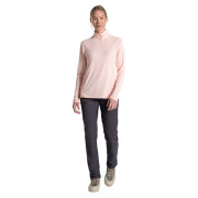Maglietta da donna Craghoppers NosiLife SolarShield+ Half Zip Top