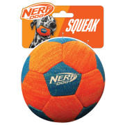 Giocattolo per cane Nerf Dog X-Weave Soccer Squeak Ball 12,5 cm