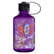 Borraccia Nalgene Narrow Mouth Wild Expressions 500 ml viola Purple 'Look Up'