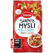 Müsli Emco Super müsli senza zuccheri aggiunti con fragole 500g