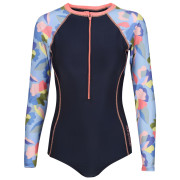 Costume da bagno da donna Regatta Willowfield blu scuro Navy/Abstract Floral Print