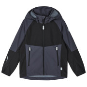 Giacca softshell per bambini Reima Verraton Soft black nero/grigio Soft black