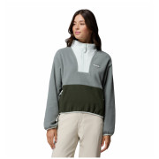 Felpa da donna Columbia Sequoia Grove™ Ii Half Zip Fleece grigio Sedona Sage, Greenscape, Tea Light