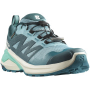 Scarpe da corsa da donna Salomon X-Adventure Gore-Tex azzurro Dusty Turquoise / Vanilla Ice / Cockatoo