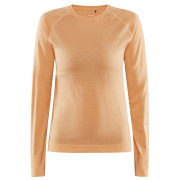 Maglietta sportiva da donna Craft Core Dry Active Comfort Ls arancione chiaro Peach