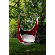 Sedia sospesa Hamaka.eu Lounge rosso
