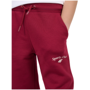 Pantaloni da tuta per bambini 4F Trousers Cas F1777 Burgundy